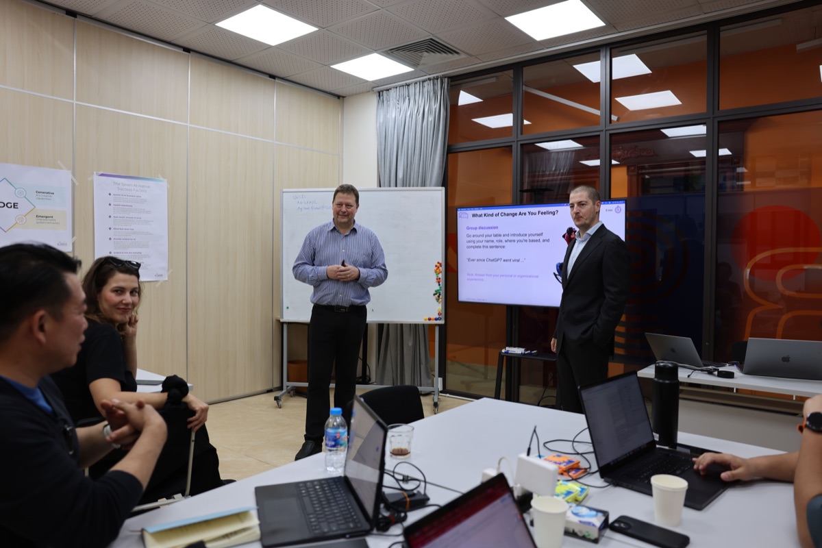 Ola and Milan introducing the feeling of change