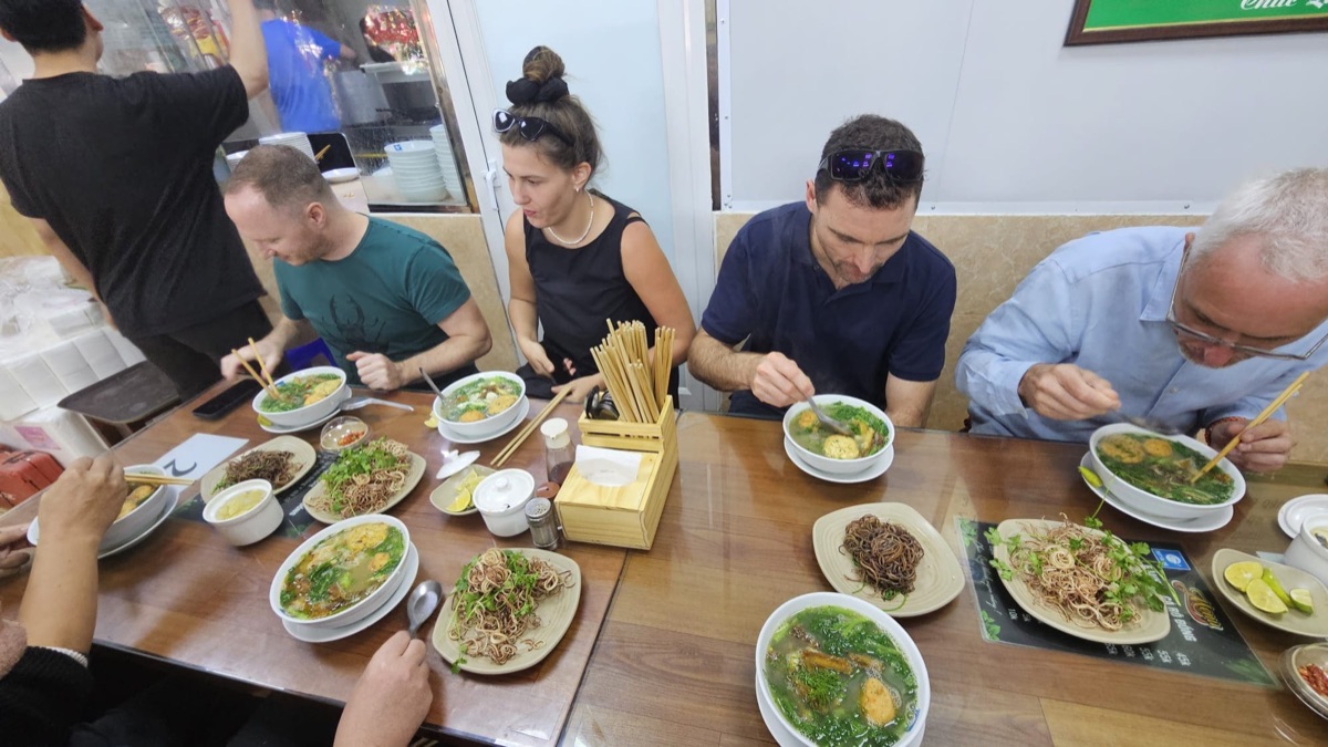 Shared meal - Vietnamese pho